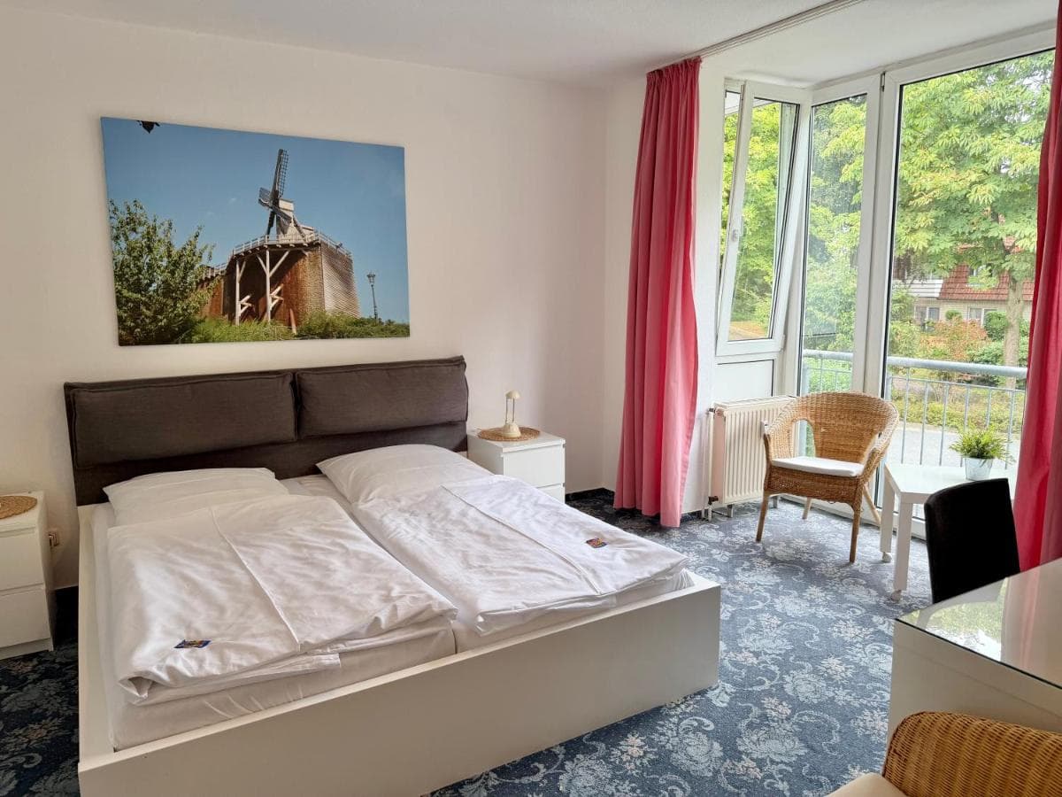 Doppelzimmer im KS Stays Smart Hotel in Bad Rothenfelde
